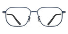 Blackfin® MENDOCINO BLF Mendocino 1637 54 - Galaxy Blue/Shiny Silver Eyeglasses