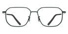 Blackfin® MENDOCINO BLF Mendocino 1707 54 - Hunter Green/Brushed Silver Eyeglasses