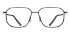 Blackfin® MENDOCINO BLF Mendocino 1852 54 - Blackfin Black/Satin Silver Eyeglasses