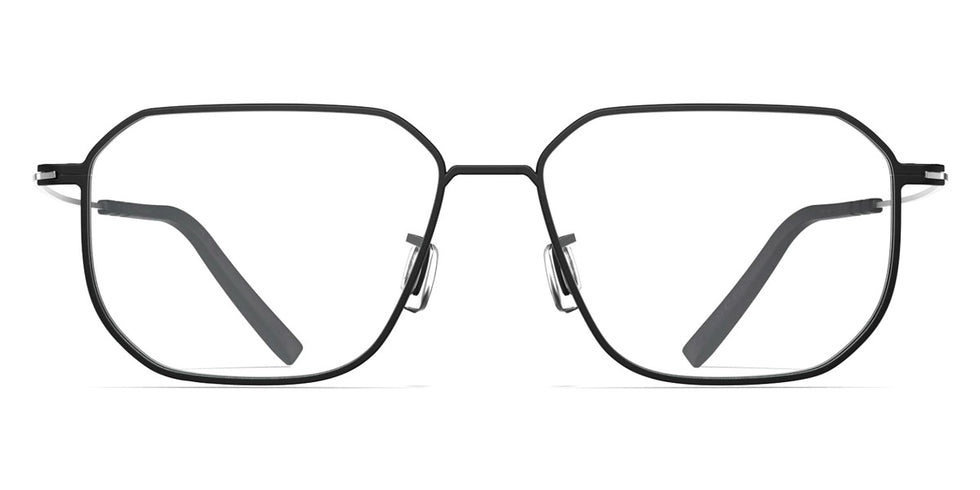 Blackfin® MENDOCINO BLF Mendocino 1852 54 - Blackfin Black/Satin Silver Eyeglasses