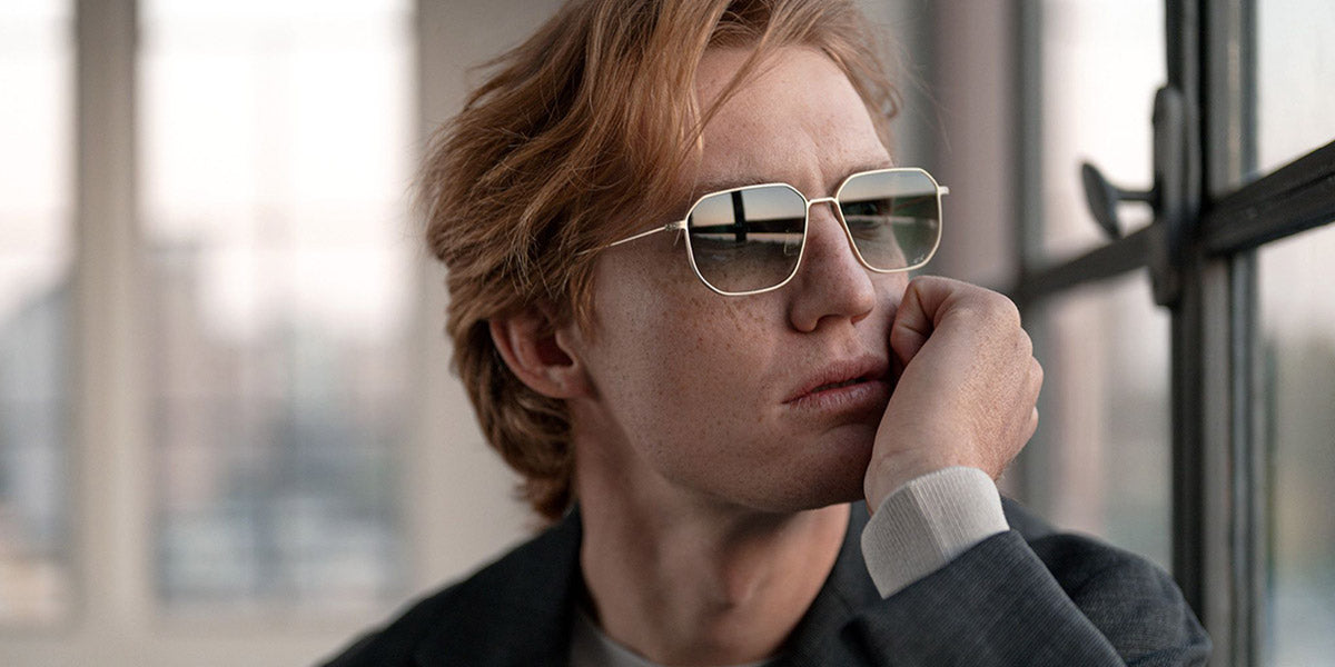 Blackfin® MENDOCINO BLF Mendocino Sun 1779 54 - Brushed Gold Sunglasses