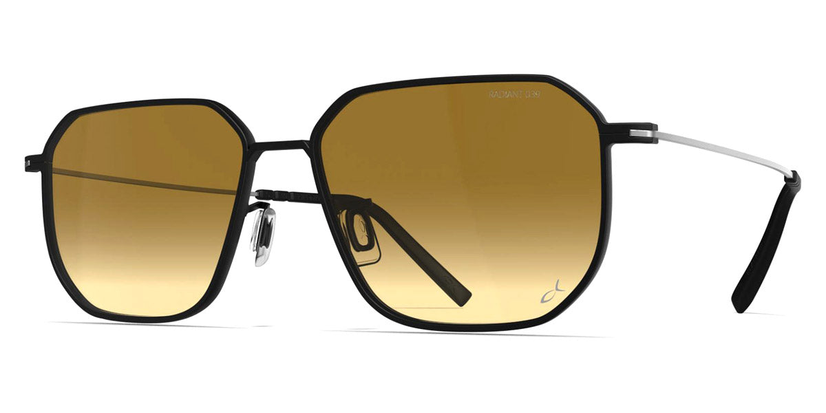 Blackfin® MENDOCINO BLF Mendocino Sun 1856 54 - Blackfin Black/Satin Silver Sunglasses