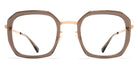 Mykita® MERVI MYK MERVI A83 Champagne Gold/Clear Ash 48 - A83 Champagne Gold/Clear Ash Eyeglasses