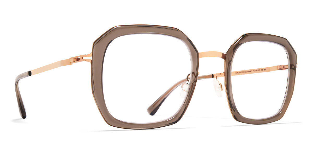 Mykita® MERVI MYK MERVI A83 Champagne Gold/Clear Ash 48 - A83 Champagne Gold/Clear Ash Eyeglasses