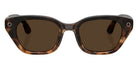 Meta Capri 0YM000007 Sun Sunglasses - Tortoise Brown/Brown Polarized