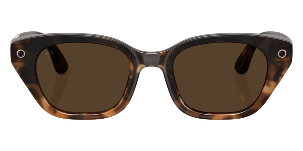 Meta Capri 0YM000007 Sun Sunglasses - Tortoise Brown/Brown Polarized