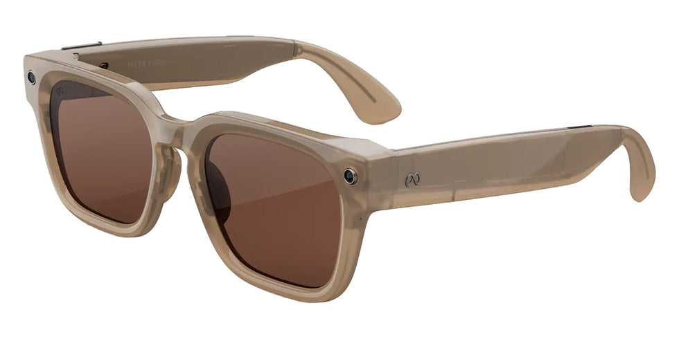 Meta Fury Sun Sunglasses - Sandstone/Dark Amber