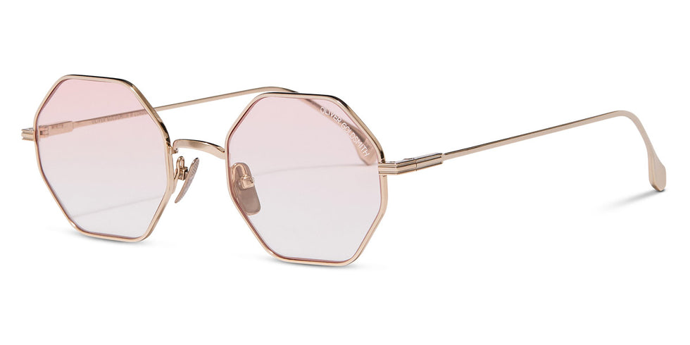 Oliver Goldsmith® METRO WS OG METRO WS Pink/Gold 50 - Pink/Gold Sunglasses