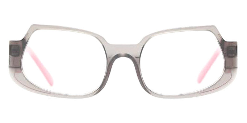 Henau® Metrono H METRONO J74 50 - Transparant Gray/Black J74 Eyeglasses