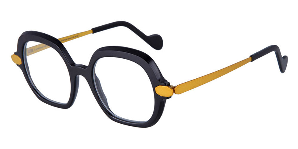 NaoNed® Mihinic NAO Mihinic 72U 48 - Upcycling Acetate / Curry Yellow Eyeglasses