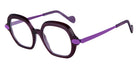 NaoNed® Mihinic NAO Mihinic 74P 48 - Transparent Violet / Hocco Violet Eyeglasses
