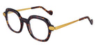 NaoNed® Min Aour NAO Min Aour 72B2 48 - 72B2 Tortoiseshell/Curry Yellow Eyeglasses