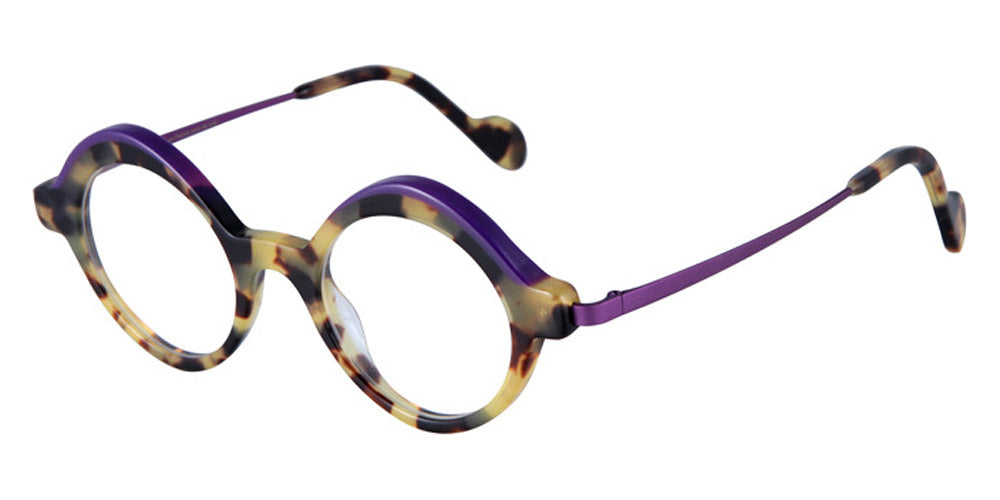 NaoNed® Minaoued NAO Minaoued 69002 43 - Classical Havana and Blackberry Purple / Matte Dahlia Purple Eyeglasses