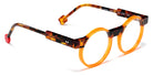 Sabine Be® Mini Be Cartoon SB Mini Be Cartoon 640 43 - Shiny Translucent Neon Orange / Shiny Tawny Scale Eyeglasses