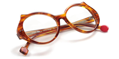 Sabine Be® Mini Be Cat'S SB Mini Be Cat'S 64 48 - Shiny Blonde Veined Tortoise Eyeglasses
