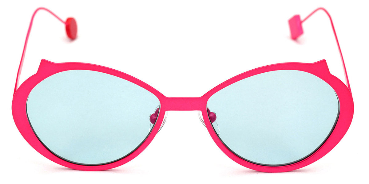 Sabine Be® Mini Be Cat'S Slim Sun - Satin Neon Pink Sunglasses
