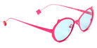 Sabine Be® Mini Be Cat'S Slim Sun - Satin Neon Pink Sunglasses
