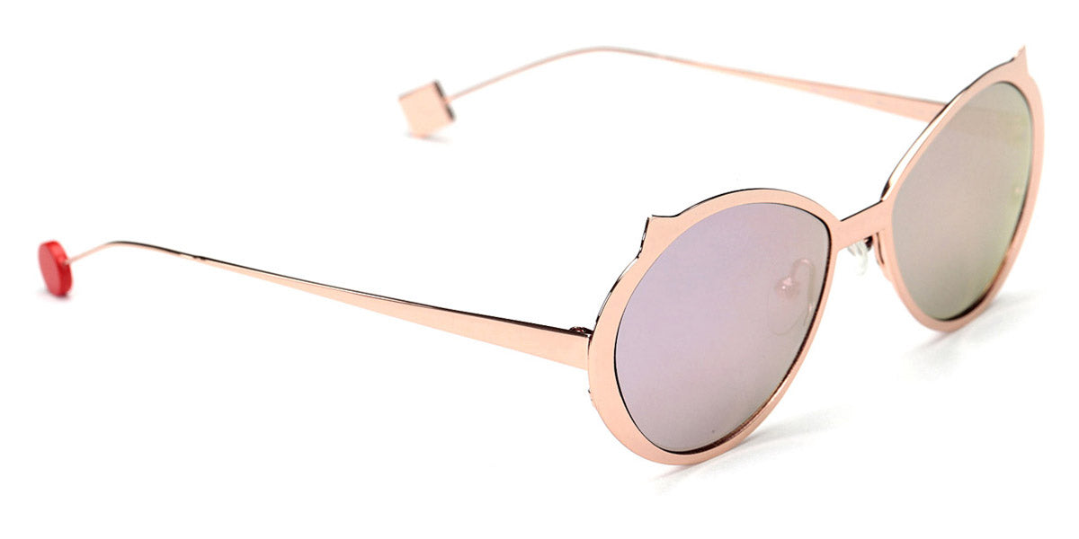 Sabine Be® Mini Be Cat'S Slim Sun - Polished Rose Gold Sunglasses