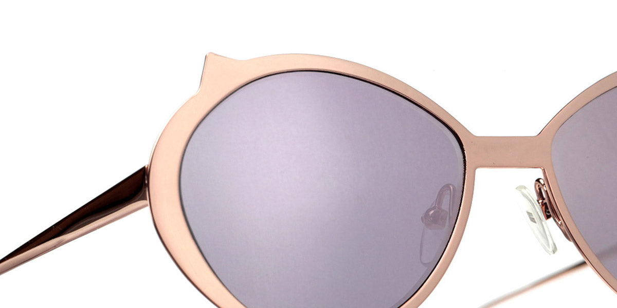Sabine Be® Mini Be Cat'S Slim Sun - Polished Rose Gold Sunglasses