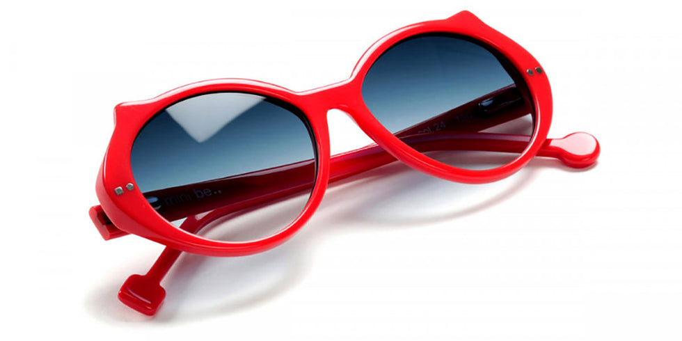 Sabine Be® Mini Be Cat'S Sun - Shiny Red Sunglasses