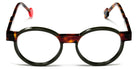 Sabine Be® Mini Be Clever SB Mini Be Clever 633 45 - Shiny Khaki / Shiny Tawny Scale Eyeglasses