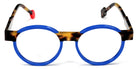 Sabine Be® Mini Be Clever SB Mini Be Clever 621 45 - Shiny Majorelle Blue / Shiny Tokyo Tortoiseshell Eyeglasses