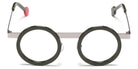 Sabine Be® Mini Be Gipsy SB Mini Be Gipsy 347 39 - Matt Translucent Light Green / Polished Ruthenium Eyeglasses