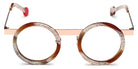 Sabine Be® Mini Be Gipsy SB Mini Be Gipsy 351 39 - Shiny Vintage Horn / Polished Rose Gold Eyeglasses