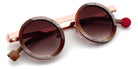 Sabine Be® Mini Be Gipsy Sun SB Mini Be Gipsy Sun 351 39 - Shiny Vintage Horn / Polished Rose Gold Sunglasses