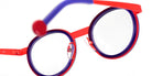 Sabine Be® Mini Be Lucky SB Mini Be Lucky 66 43 - Shiny Purple / Satin Neon Orange Eyeglasses
