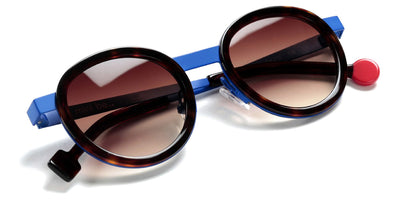 Sabine Be® Mini Be Lucky Sun SB Mini Be Lucky Sun 272 43 - Shiny Cherry Tortoise / Satin Blue Majorelle Sunglasses