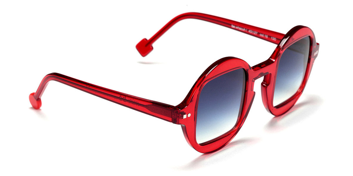 Sabine Be® Mini Be Whaouh ! Sun - Shiny Translucent Red Sunglasses