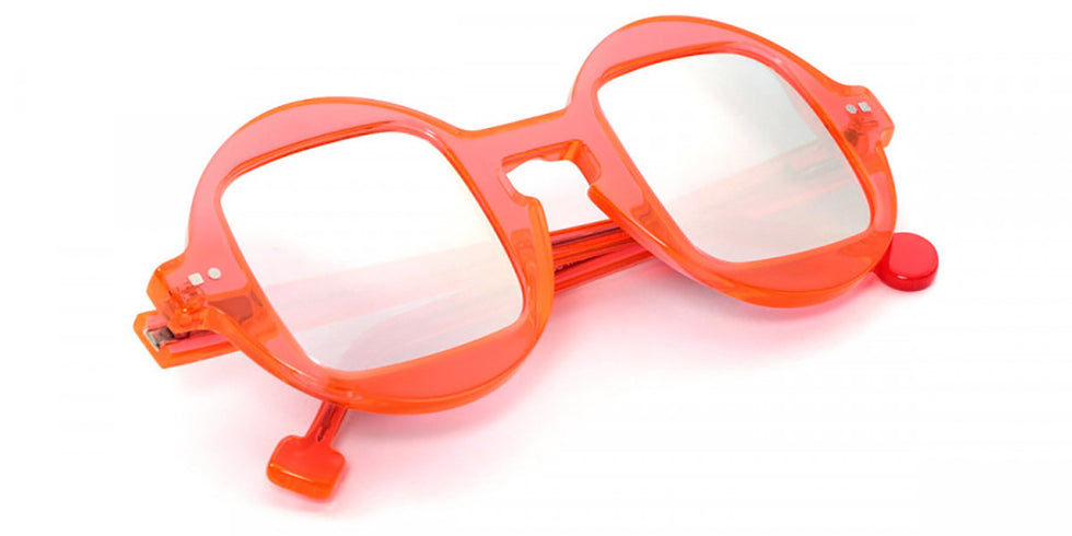 Sabine Be® Mini Be Whaouh ! Sun - Shiny Translucent Neon Orange Sunglasses