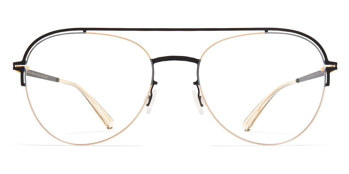 Mykita® MISAKO MYK MISAKO Black/Glossy Gold 52 - Black/Glossy Gold Eyeglasses