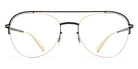Mykita® MISAKO MYK MISAKO Black/Glossy Gold 52 - Black/Glossy Gold Eyeglasses