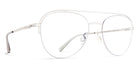 Mykita® MISAKO MYK MISAKO Shiny Silver 52 - Shiny Silver Eyeglasses