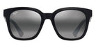 Maui Jim® Honua Asian Fit MJI 653-02 55 - Matte Black/Neutral Grey Sunglasses