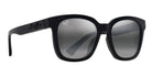 Maui Jim® Honua Asian Fit MJI 653-02 55 - Matte Black/Neutral Grey Sunglasses