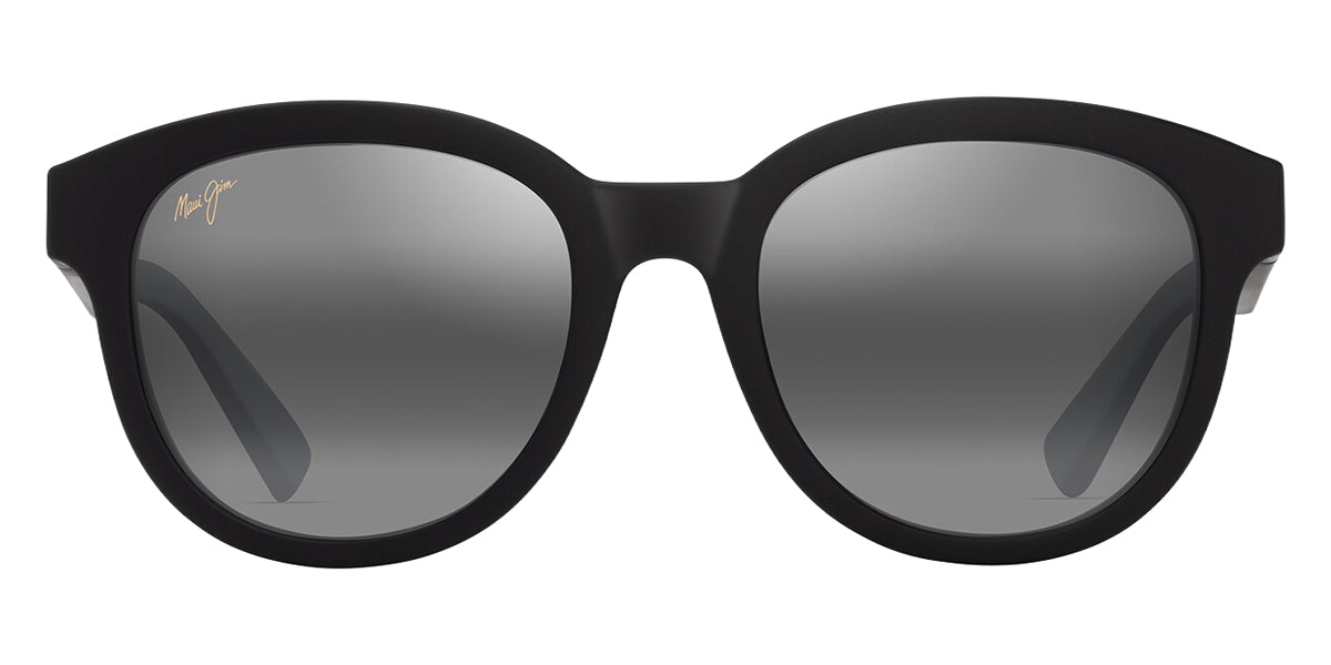 Maui Jim® Ihupani Asian Fit MJI 658-02 53 - Matte Black/Neutral Grey Sunglasses