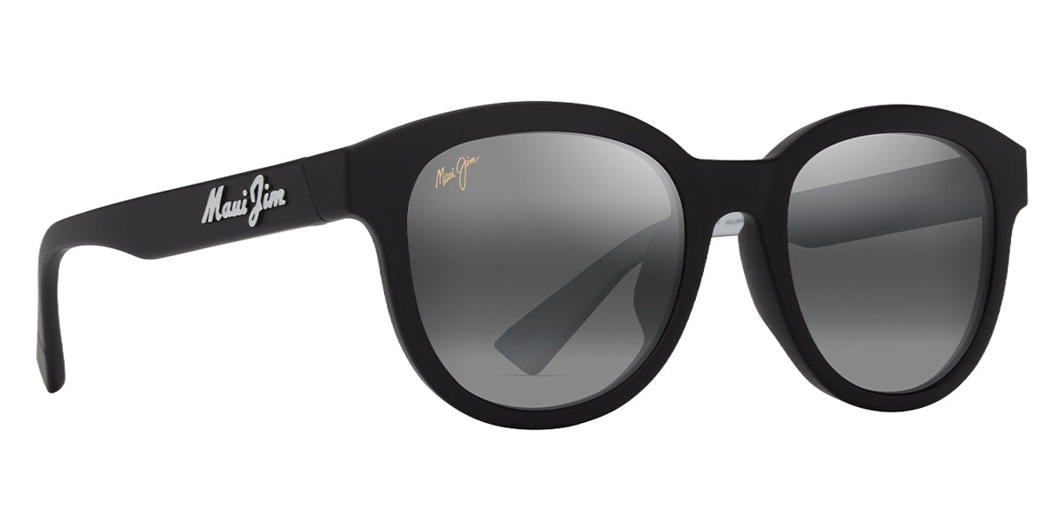 Maui Jim® Ihupani Asian Fit MJI 658-02 53 - Matte Black/Neutral Grey Sunglasses