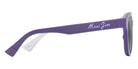 Maui Jim® Ihupani Asian Fit MJI 658-28 53 - Matte Dark Violet With Purple Interior/Neutral Grey Sunglasses