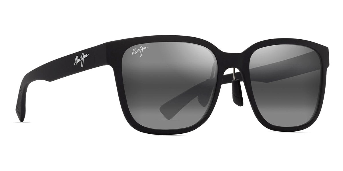 Maui Jim® Paulele Asian Fit MJI 660-02 57 - Matte Black/Neutral Grey Sunglasses