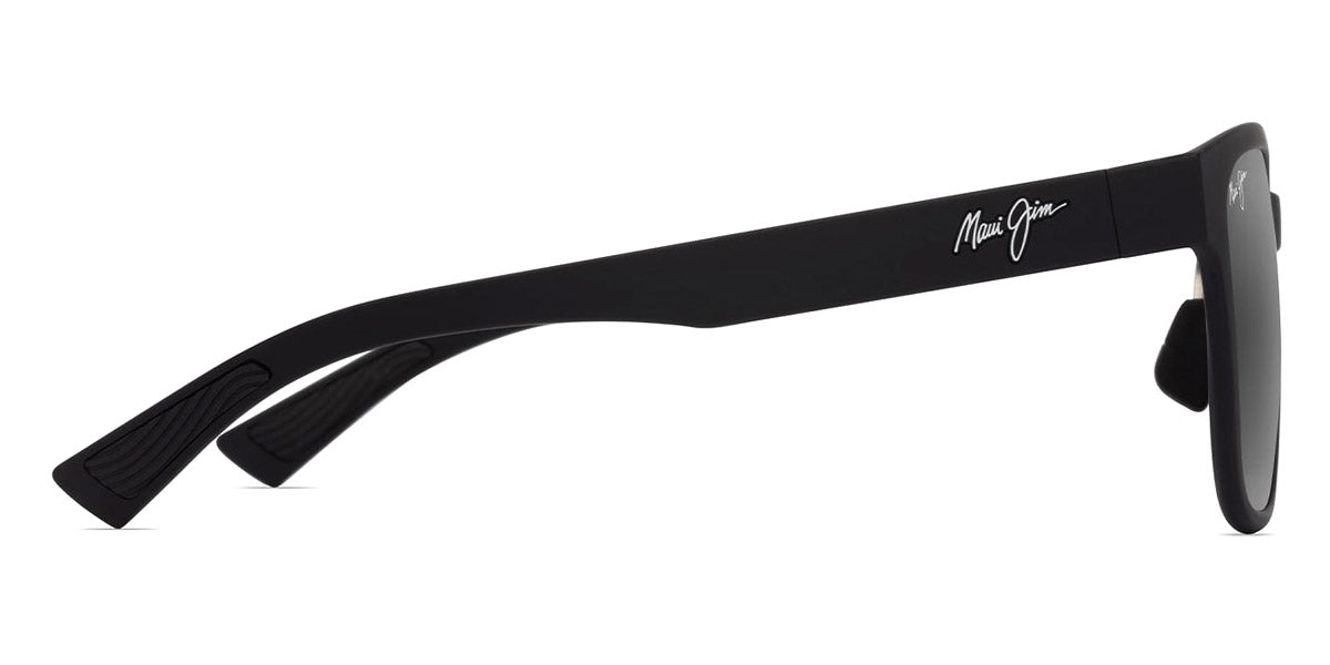 Maui Jim® Paulele Asian Fit MJI 660-02 57 - Matte Black/Neutral Grey Sunglasses