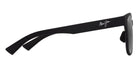 Maui Jim® Paulele Asian Fit MJI 660-02 57 - Matte Black/Neutral Grey Sunglasses