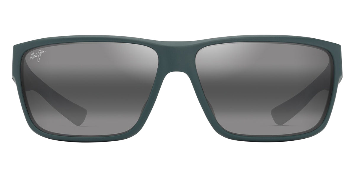 Maui Jim® Uila MJI 661-15 62 - Matte Dark Military Green/Neutral Grey Sunglasses