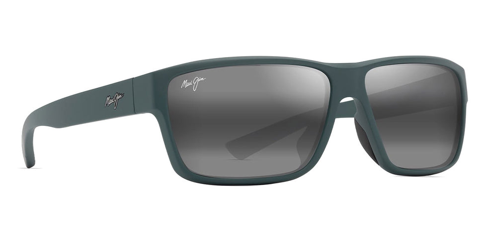 Maui Jim® Uila Asian Fit MJI 662-15 62 - Matte Dark Military Green/Neutral Grey Sunglasses
