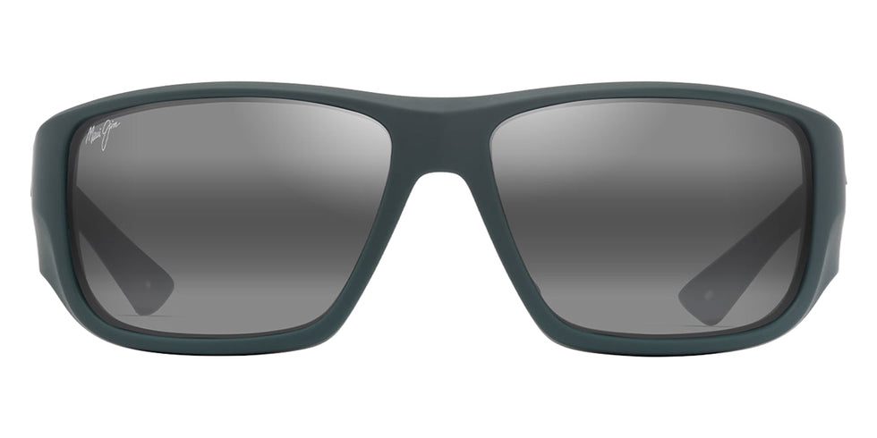 Maui Jim® Keha MJI 663-15 63 - Matte Dark Military Green/Neutral Grey Sunglasses