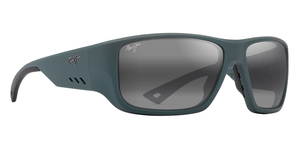 Maui Jim® Keha MJI 663-15 63 - Matte Dark Military Green/Neutral Grey Sunglasses