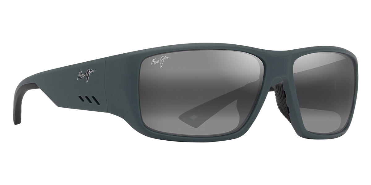 Maui Jim® Keha Asian Fit MJI 664-15 62 - Matte Dark Military Green/Neutral Grey Sunglasses