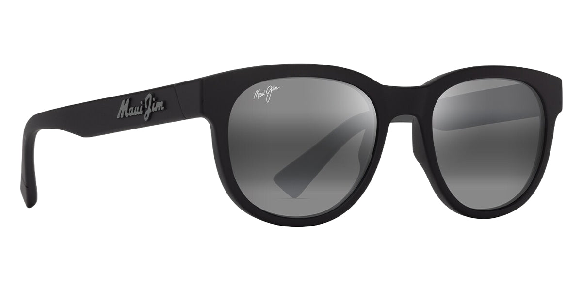 Maui Jim® Maoli MJI 668-02 52 - Matte Black/Neutral Grey Sunglasses
